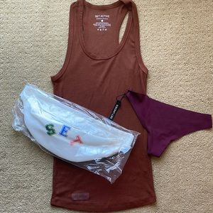 Set Active Bundle (Tank, Thong, Fanny Pack)